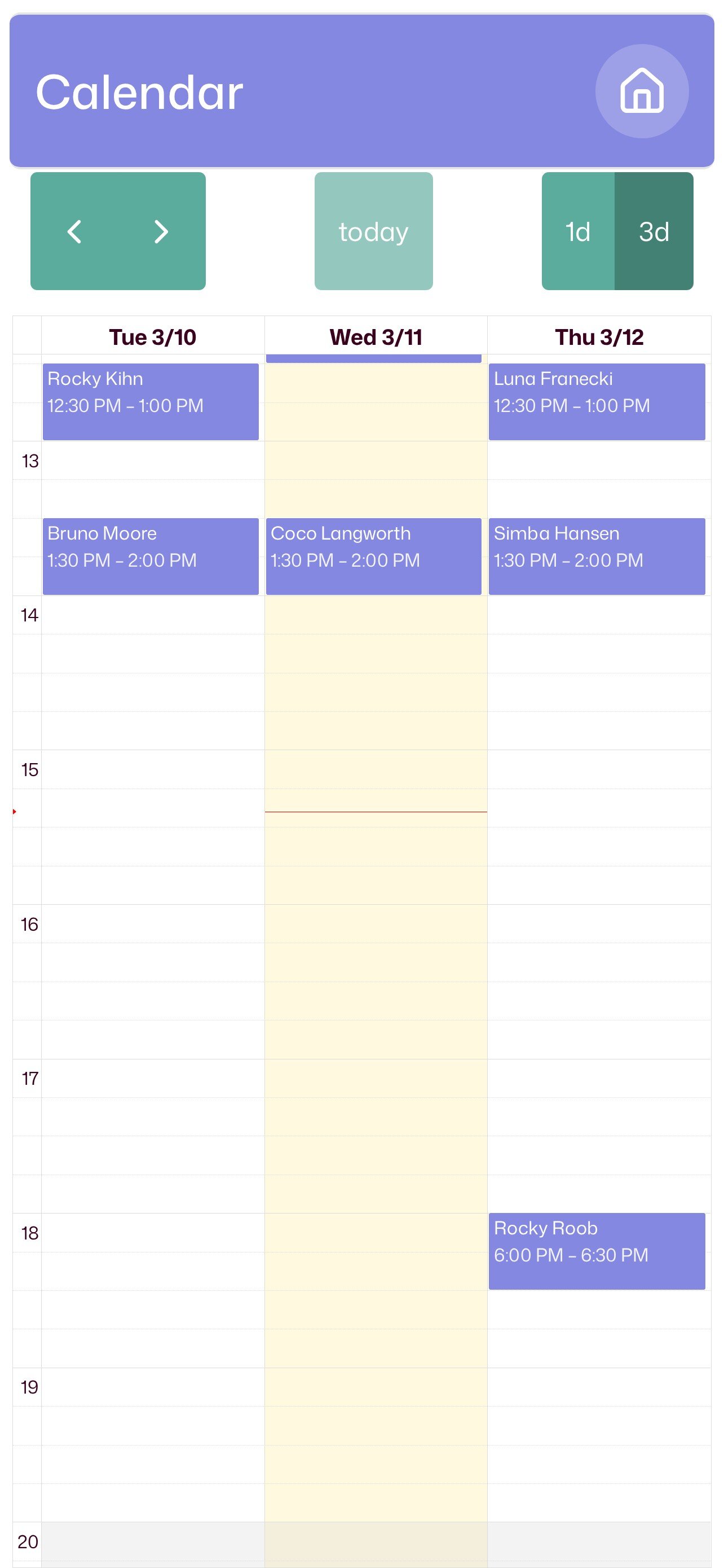 Calendar
